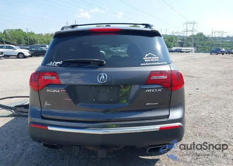 2010 Acura Mdx Advance Package z USA, uszkodzony, nr VIN 2HNYD2H72AH520079